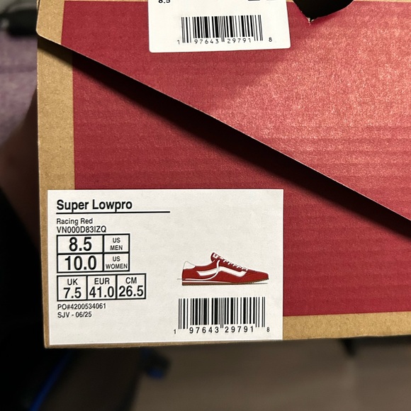 Vans Super Lowpro - Racing Red - Picture 11 of 11